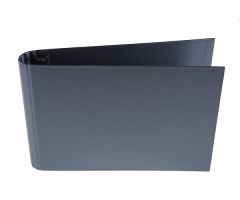 1"-ring landscape binder Milazzo Barolo Navy Blue