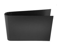 1"-ring landscape binder Milazzo Barolo Black
