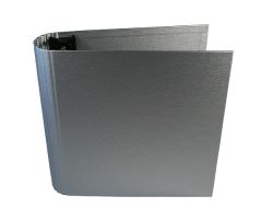 2"-ring binder Milazzo Barolo Silver