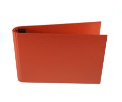 1"-ring landscape binder Palermo Guanti Orange