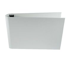 1"-ring landscape binder Palermo Guanti White