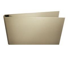 1"-ring landscape tabloid binder Arezzo Rete Sand