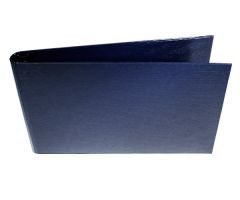 1"-ring landscape tabloid binder Palermo Guanti Dark Blue
