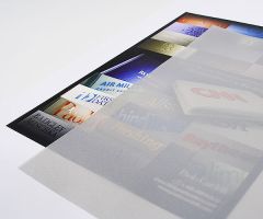 Frost Layer Sheet - Letter Size - Pack of 10 - Silver